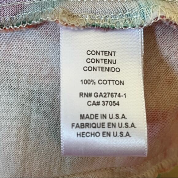 EVA FRANCO Bonnie Top Wild Poppies Print Cotton Floral Ruffle Detail Size Small - Picture 5 of 5